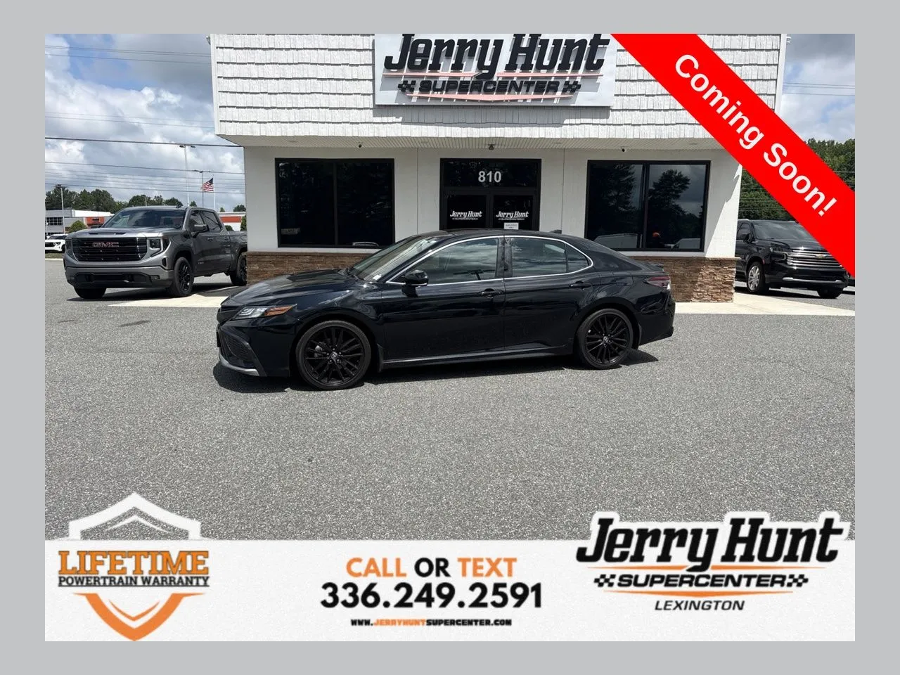Black 2022 Toyota Camry XSE for sale in Lexington, NC