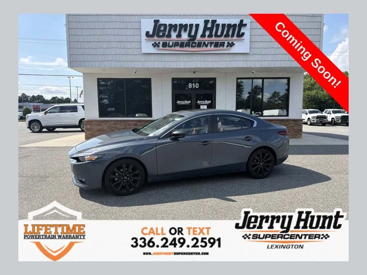 Gray 2024 Mazda Mazda3 2.5 S Carbon Edition for sale in Lexington, NC
