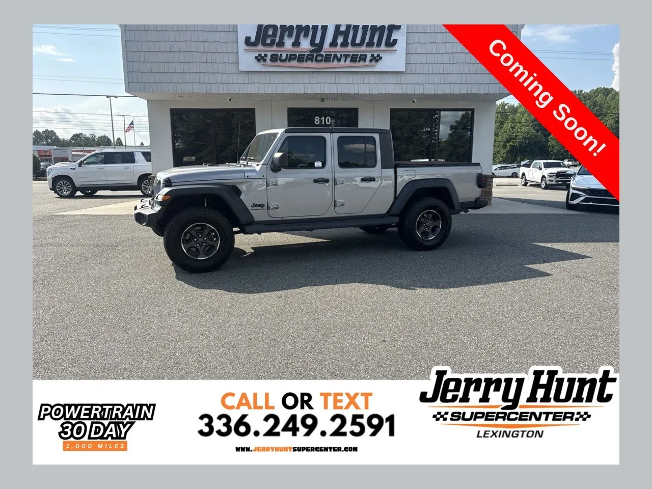 Silver 2020 Jeep Gladiator Sport for sale in Lexington, NC