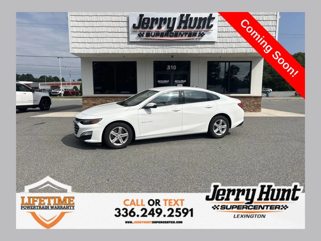 White 2024 Chevrolet Malibu LS for sale in Lexington, NC
