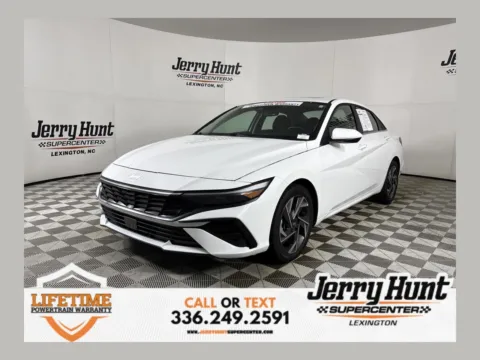 White 2025 Hyundai Elantra SEL Convenience for sale in Lexington, NC