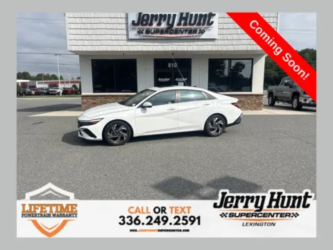 White 2025 Hyundai Elantra SEL Convenience for sale in Lexington, NC