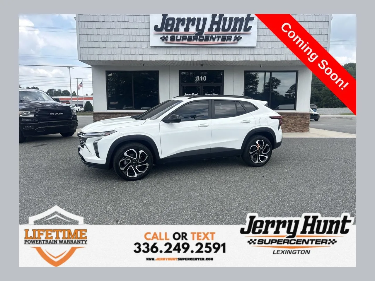 White 2025 Chevrolet Trax 2RS for sale in Lexington, NC