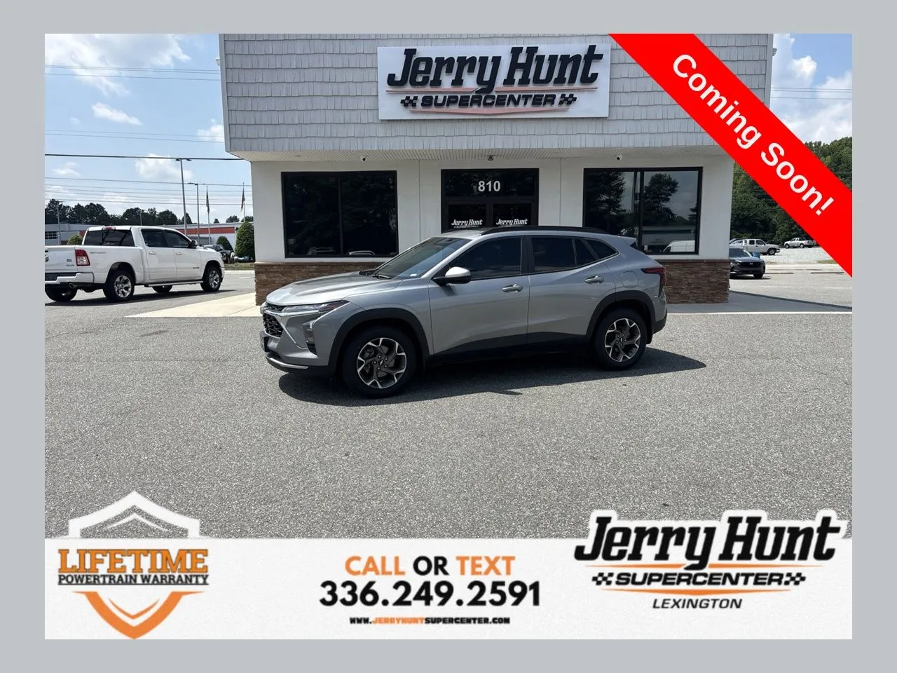 Gray 2024 Chevrolet Trax LT for sale in Lexington, NC