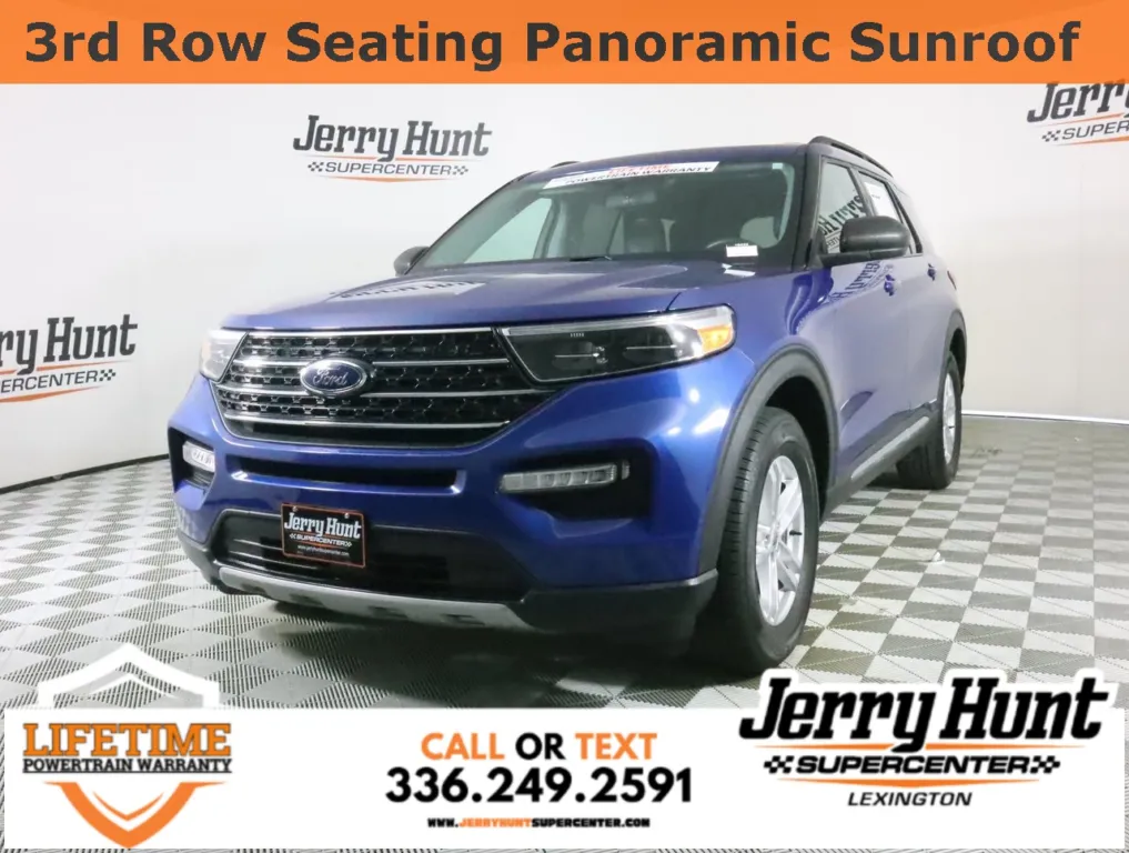 Used 2021 Ford Explorer XLT for sale in Lexington, NC at Jerry