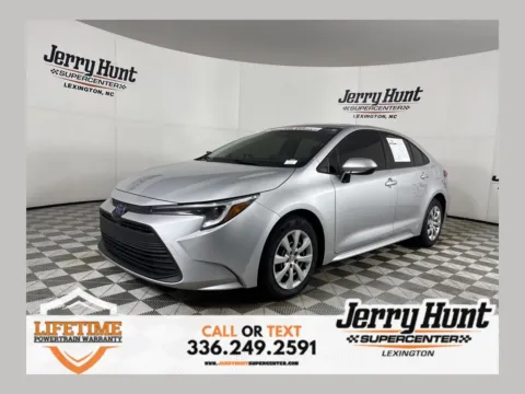 Silver 2023 Toyota Corolla Hybrid LE for sale in Lexington, NC