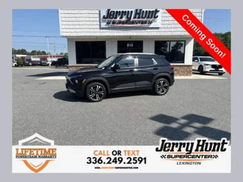Black 2024 Chevrolet TrailBlazer LT for sale in Lexington, NC