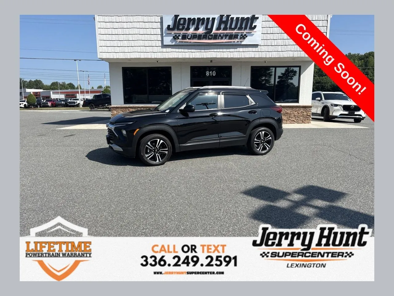Black 2024 Chevrolet TrailBlazer LT for sale in Lexington, NC