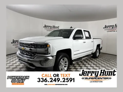White 2017 Chevrolet Silverado 1500 LTZ for sale in Lexington, NC