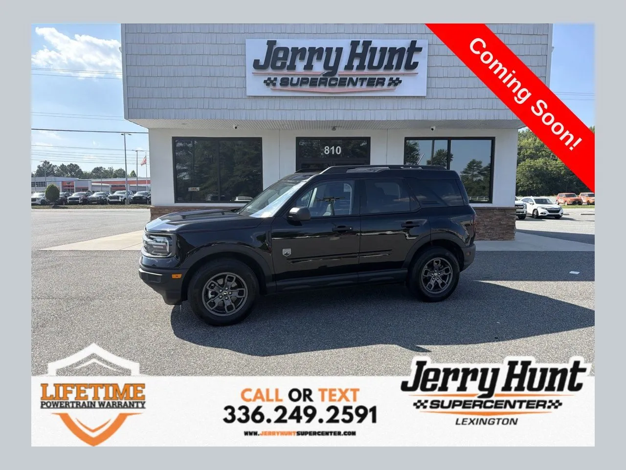 Black 2024 Ford Bronco Sport Big Bend for sale in Lexington, NC