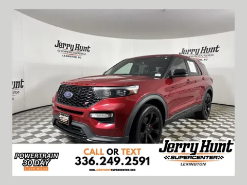 Red 2021 Ford Explorer ST for sale in Lexington, NC