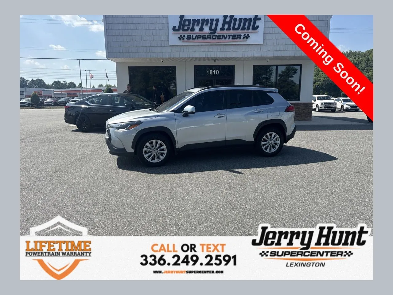 Silver 2024 Toyota Corolla Cross LE for sale in Lexington, NC