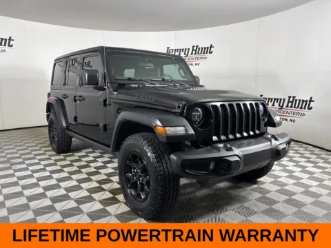 More photos of 2022 Jeep Wrangler Unlimited Willys at Jerry Hunt Supercenter - Lexington, NC