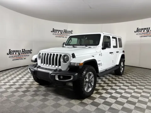 White 2022 Jeep Wrangler Unlimited Sahara for sale in Lexington, NC