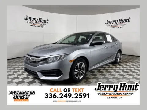 Silver 2018 Honda Civic LX for sale in Lexington, NC