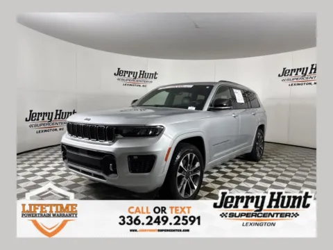 Silver 2023 Jeep Grand Cherokee L Overland for sale in Lexington, NC