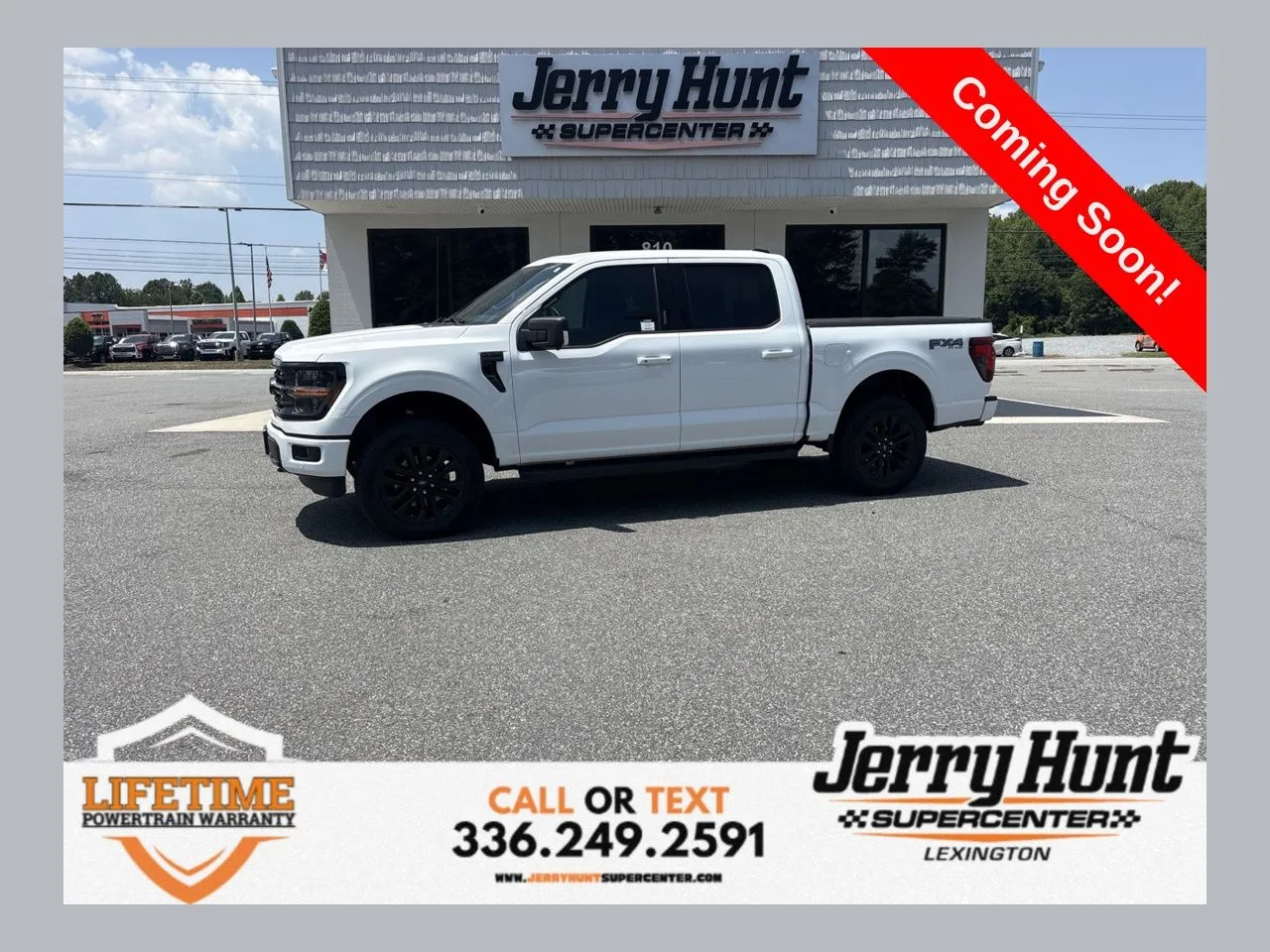 White 2024 Ford F-150 XLT for sale in Lexington, NC