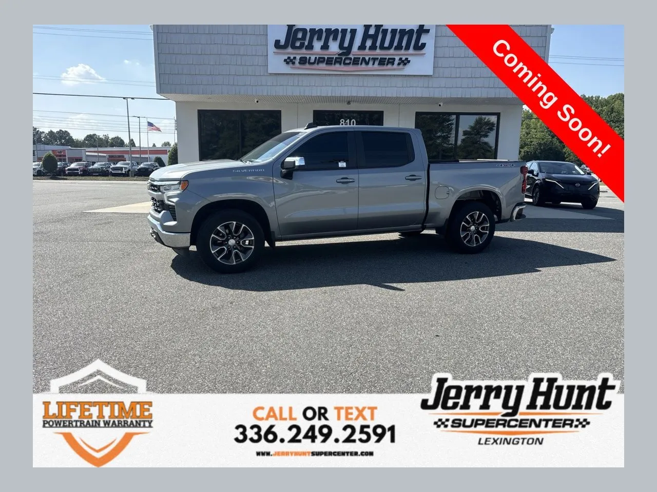 Gray 2024 Chevrolet Silverado 1500 LT for sale in Lexington, NC