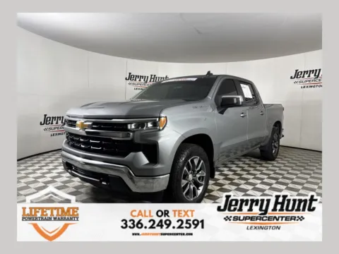 Gray 2024 Chevrolet Silverado 1500 LT for sale in Lexington, NC