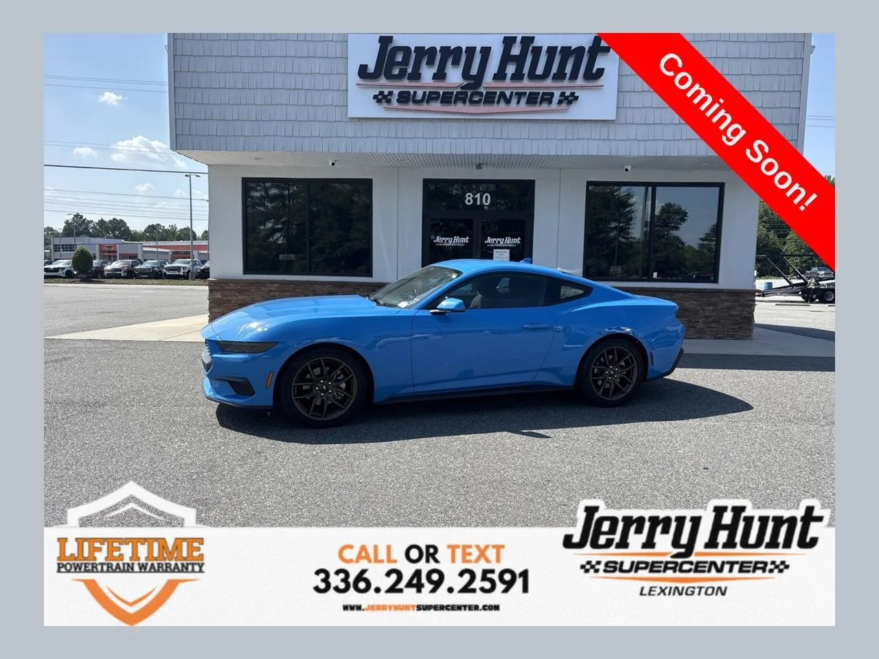 Blue 2026 Ford Mustang EcoBoost for sale in Lexington, NC