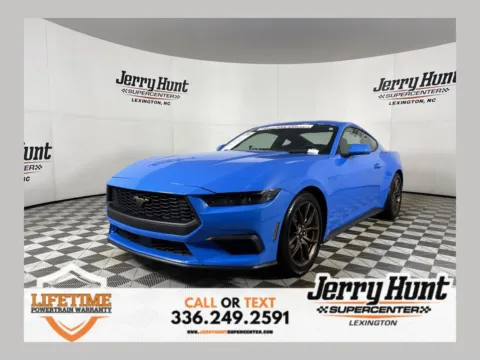 Blue 2026 Ford Mustang EcoBoost for sale in Lexington, NC