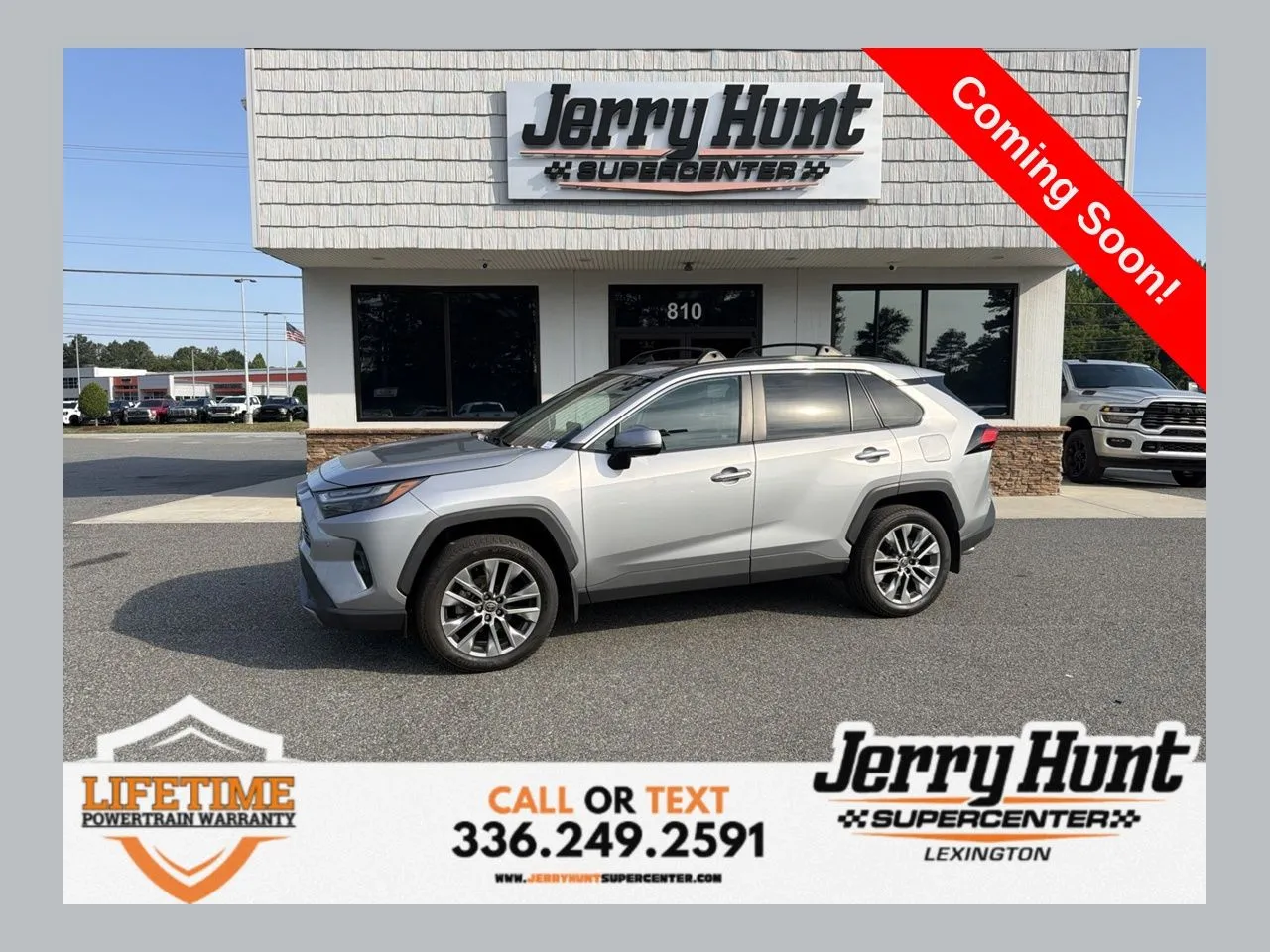 Silver 2022 Toyota RAV4 Limited for sale in Lexington, NC