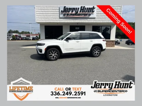 White 2023 Jeep Grand Cherokee Limited for sale in Lexington, NC