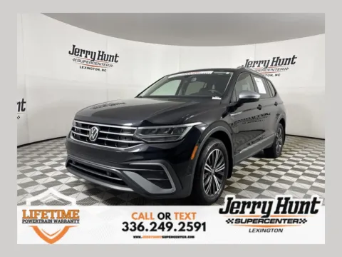 Black 2024 Volkswagen Tiguan 2.0T Wolfsburg Edition for sale in Lexington, NC