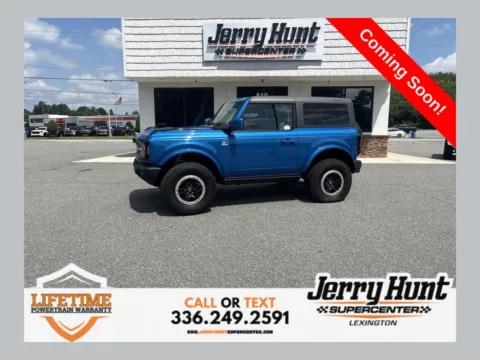 Blue 2022 Ford Bronco Outer Banks for sale in Lexington, NC