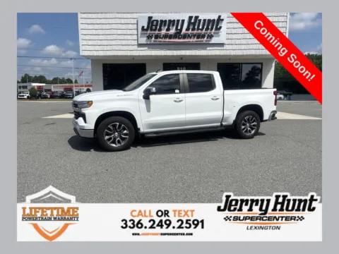 White 2024 Chevrolet Silverado 1500 LT for sale in Lexington, NC