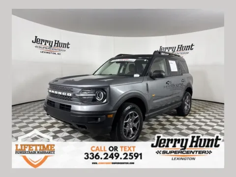Gray 2024 Ford Bronco Sport Badlands for sale in Lexington, NC