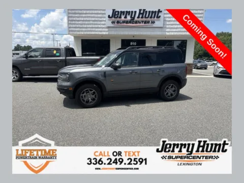 Gray 2024 Ford Bronco Sport Badlands for sale in Lexington, NC