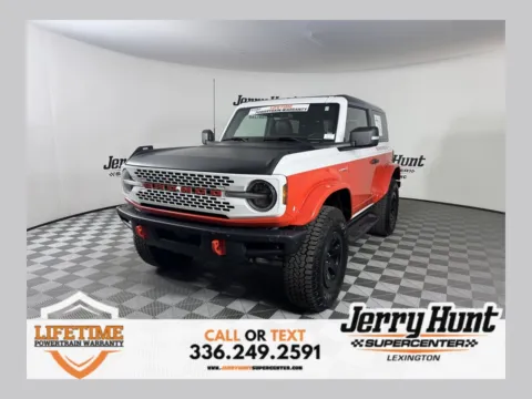 White 2025 Ford Bronco Stroppe Edition for sale in Lexington, NC