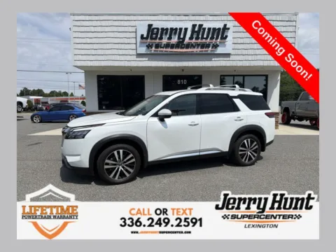 White 2025 Nissan Pathfinder Platinum for sale in Lexington, NC
