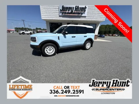 Blue 2023 Ford Bronco Sport Heritage for sale in Lexington, NC