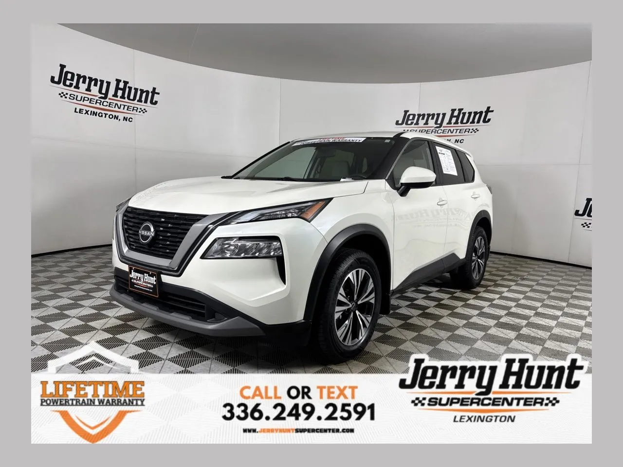 White 2023 Nissan Rogue SV for sale in Lexington, NC