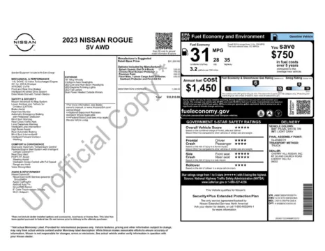 More photos of 2023 Nissan Rogue SV at Jerry Hunt Supercenter - Lexington, NC