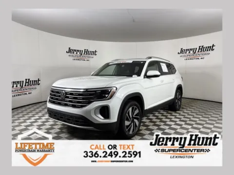 White 2024 Volkswagen Atlas 2.0T SEL for sale in Lexington, NC