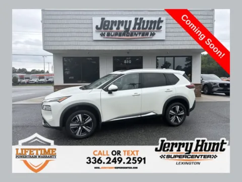 White 2023 Nissan Rogue SL for sale in Lexington, NC