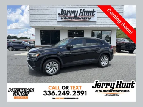 Black 2021 Volkswagen Atlas Cross Sport 2.0T SE w/Technology for sale in Lexington, NC