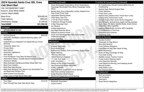More photos of 2024 Hyundai Santa Cruz SEL at Jerry Hunt Supercenter - Lexington, NC