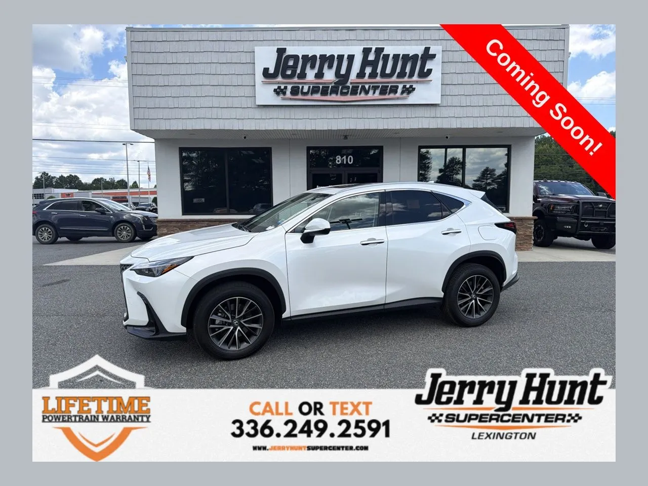 White 2025 Lexus NX 350 Premium for sale in Lexington, NC