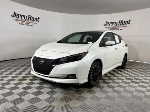 White 2023 Nissan Leaf SV Plus for sale in Lexington, NC