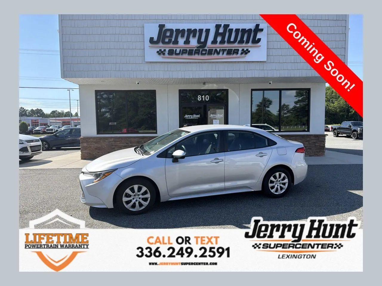 Silver 2022 Toyota Corolla LE for sale in Lexington, NC