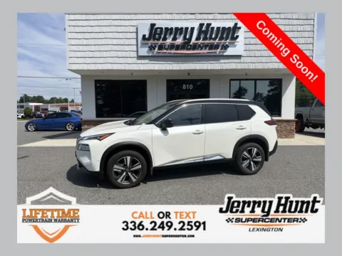 White 2023 Nissan Rogue SL for sale in Lexington, NC