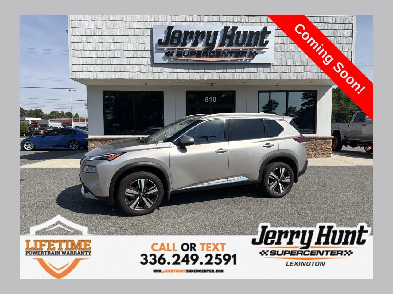 Silver 2023 Nissan Rogue Platinum for sale in Lexington, NC