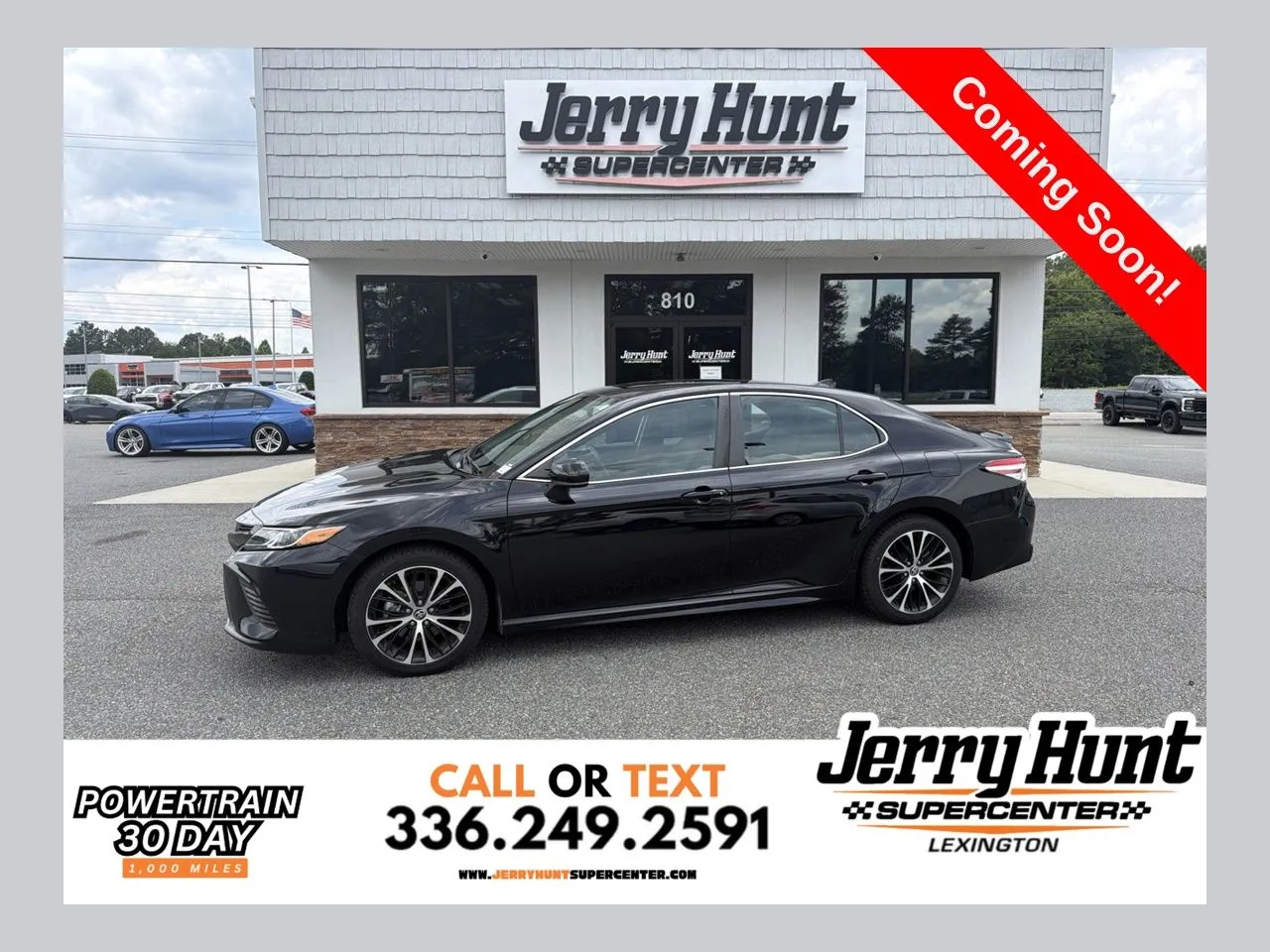 Black 2020 Toyota Camry SE for sale in Lexington, NC
