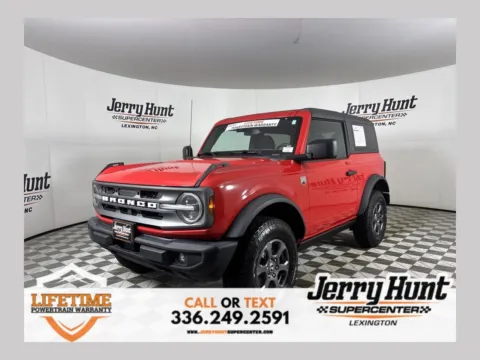 Red 2023 Ford Bronco Big Bend for sale in Lexington, NC