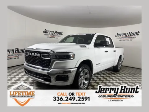 Photos of 2026 Ram 1500 Big Horn/Lone Star for sale in Lexington, NC at Jerry Hunt Supercenter - Lexington