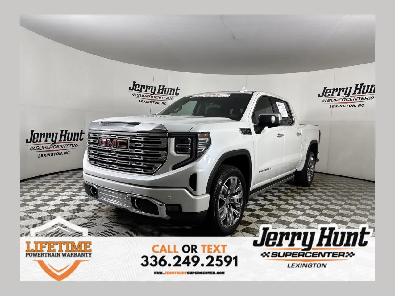 White 2023 GMC Sierra 1500 Denali for sale in Lexington, NC